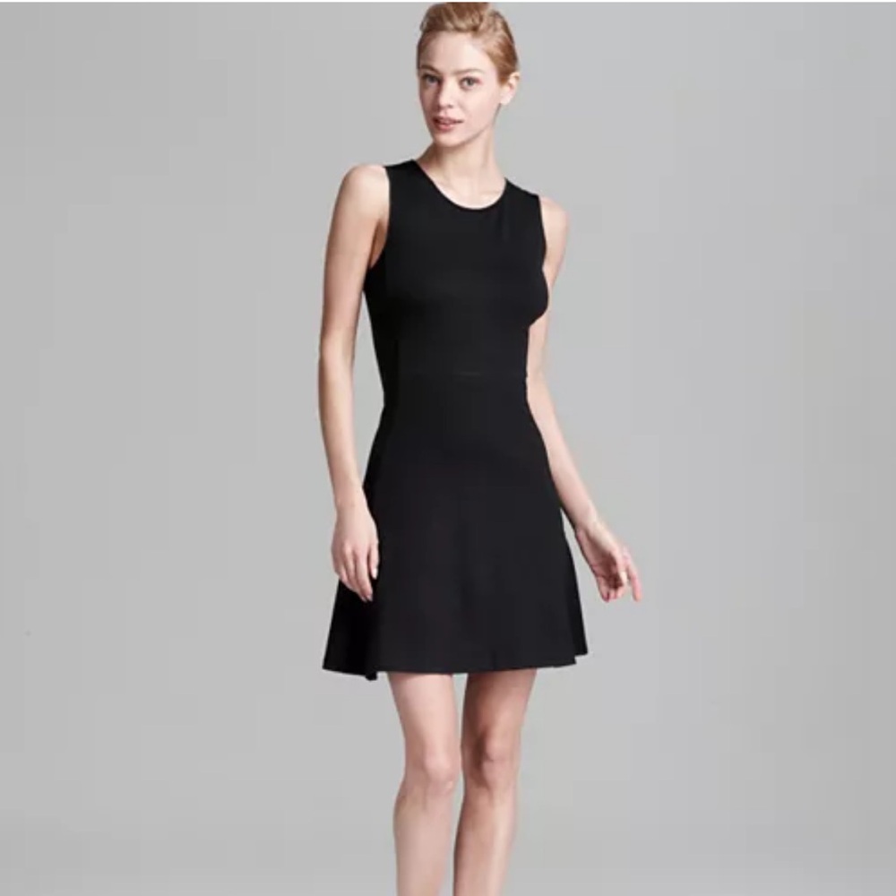 NWT Theory Black Sleeveless Dress